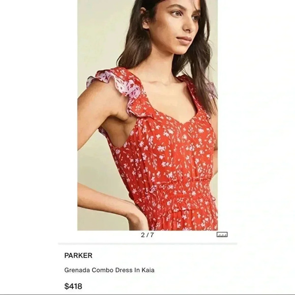 Parker Grenada Dress Sold Out Style - Picture 5 of 6